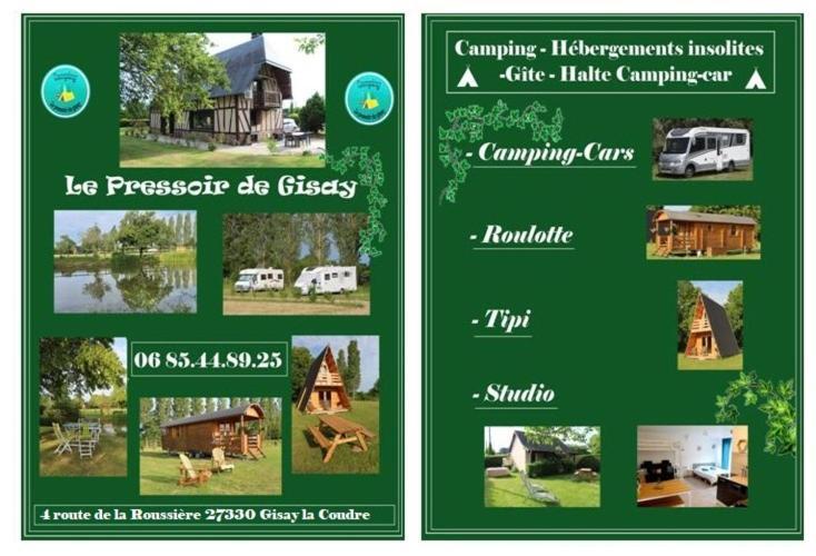 Le Studio Du Pressoir Gisay Exterior photo